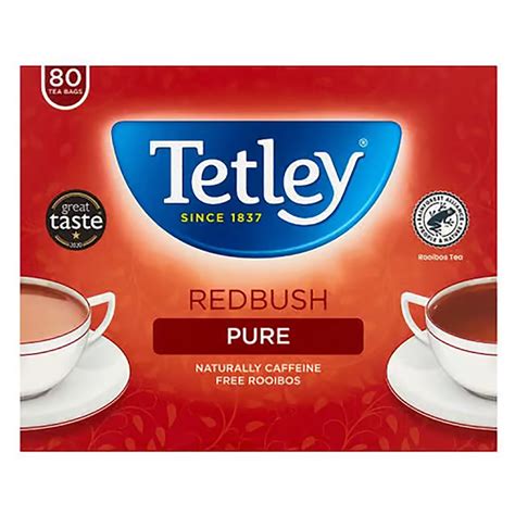 Tetley Redbush Rooibos Tea Bags 40 Count