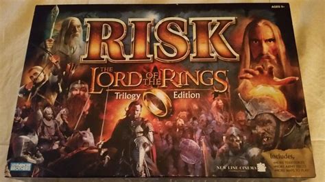 2003 Lord Of The Rings Risk Trilogy Edition Board Game 100 Complete Euc Lotr Parkerbrothers