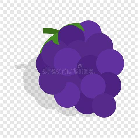 Manojo De Icono Azul De Las Uvas Estilo Simple Stock De Ilustraci N