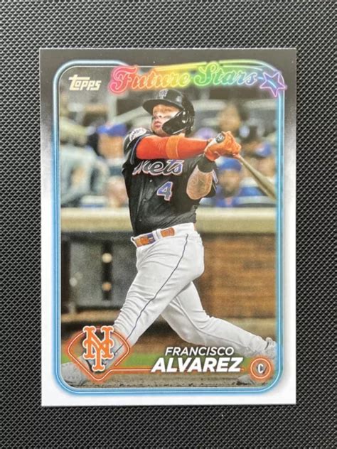 Topps Series Future Stars Francisco Alvarez New York Mets