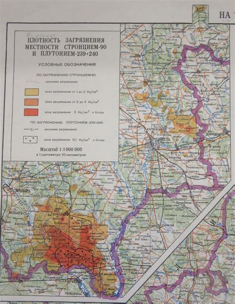 Chernobyl Radiation Map