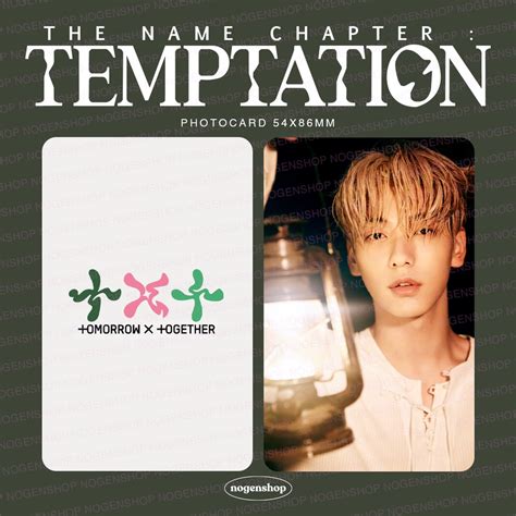 Jual Photocard Pc Txt Temptation Fanmade Shopee Indonesia