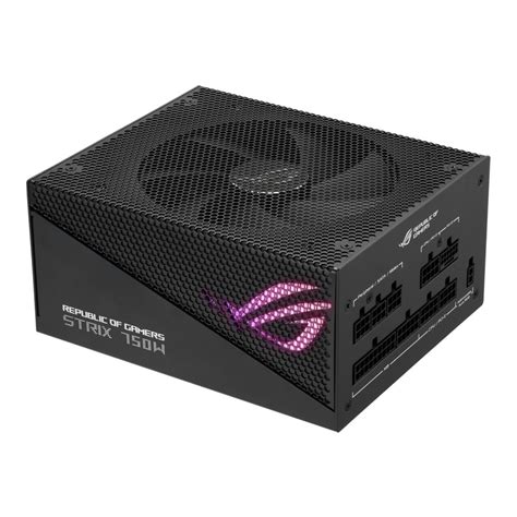 Power Supply อุปกรณ์จ่ายไฟ Asus Rog Strix 750w Gold Aura Edition 750w 80 Plus Gold Black Atx