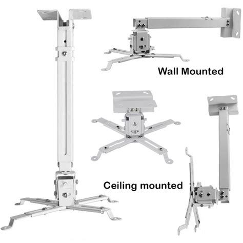 Jual Bracket Proyektor Gantung Universal Projector Braket Wall Ceiling