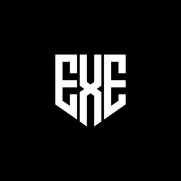 exe logo exe icon exe vector exe monogram exe letter exe minimalist exe triangle exe flat unique