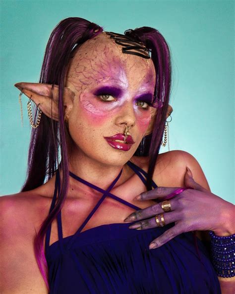 Makeup Halloween Costume Alien Makeupartist Halloween Make Up