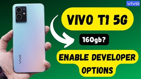 Vivo T G Developer Options Enable Youtube