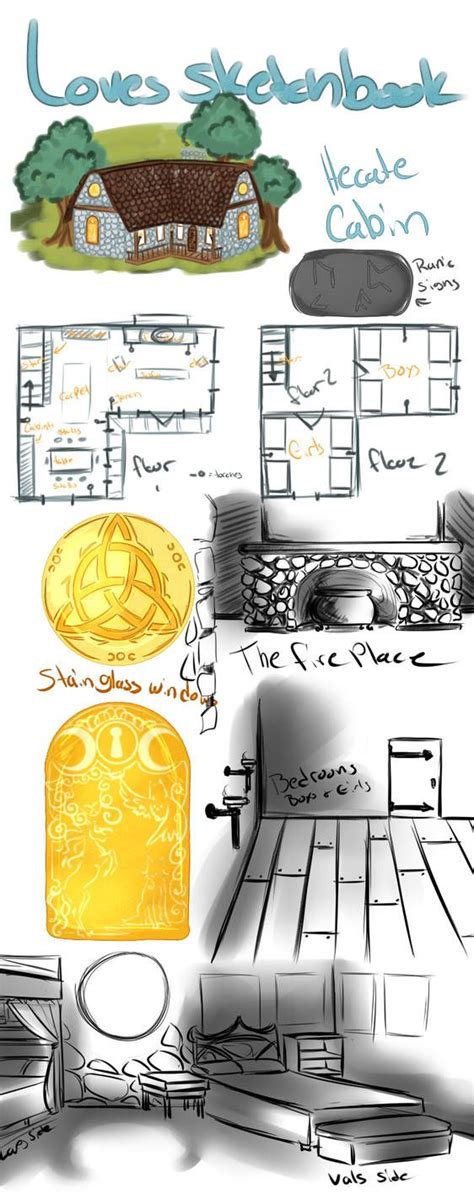 Loves Sketchbook The Hecate Cabin By PocketFairyChibi On DeviantArt