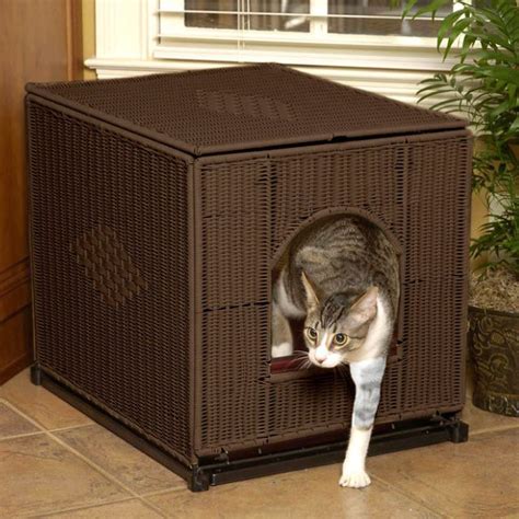 hidden litter box furniture  cats   sizes happy cat corner