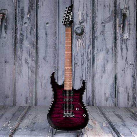 Ibanez Gio GRX70QA Transparent Violet Sunburst Guitars Electric