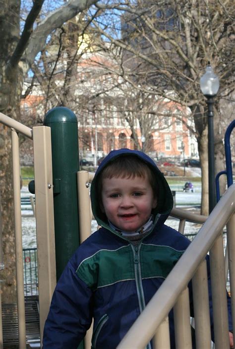 Future Governor A Chilly Playtime At The State Capitol Aragorn