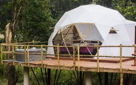 Natura Glamping Briones Casas domo para acampar en Coatepec cómo