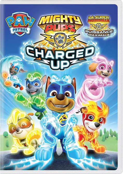 PAW Patrol Mighty Pups Charged Up DVD Bilingual Amazon Ca Max