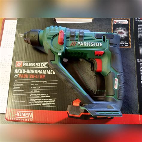 Parkside Cordless Hammer Drill Pabh Li B Off