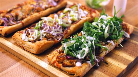 Bbq Chicken Puff Pastry Pizza — Diana Rodelo