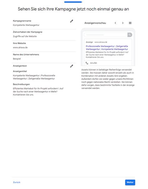 Anleitung Google Ads Konto Einrichten Atrava Online Marketing