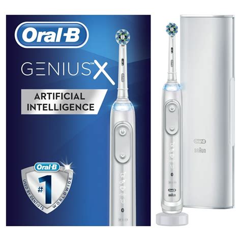 Oral B Genius X 10000 Rechargeable Electric Toothbrush With Artificial Intelligence 3 Brush