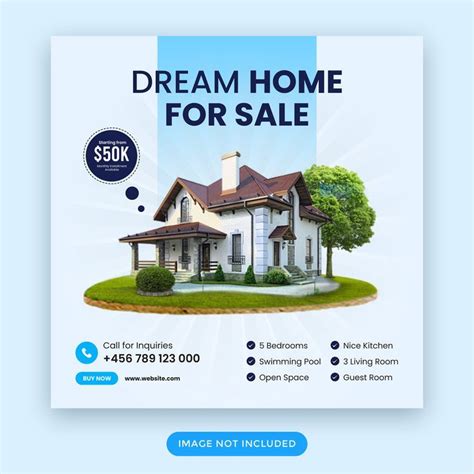 Premium Vector | Real estate social media post template | Real estate ...