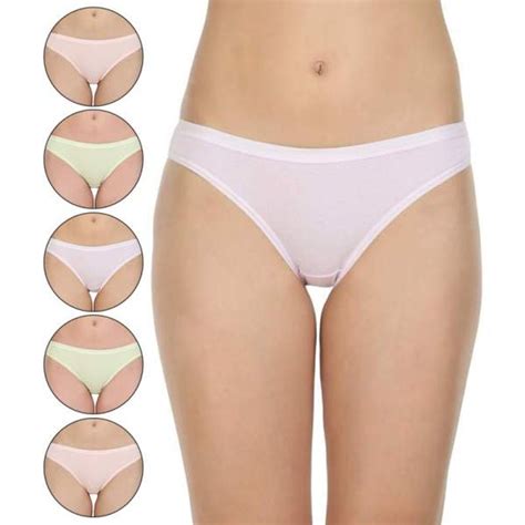 Buy Bodycare Bikini Style Cotton Briefs In Assorted Colors Pack Of