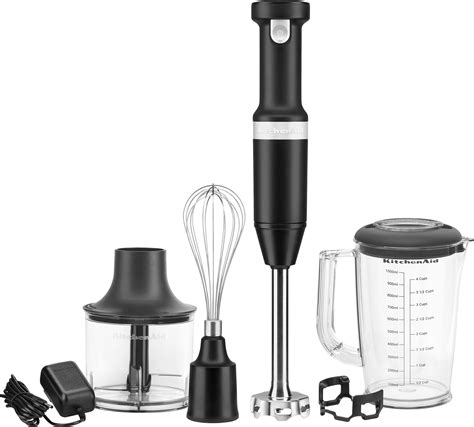 Kitchenaid Cordless Variable Speed Hand Blender With Chopper And Whisk