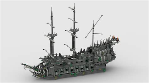 Lego Pirates Of The Caribbean Flying Dutchman Ship