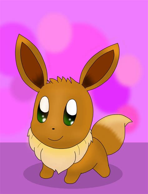 Baby Eevee by Candy-Swirl on DeviantArt