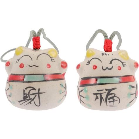 Pi Ces Cloche De Chat Chat Porte Bonheur Japandi D Cor Mini Carillons