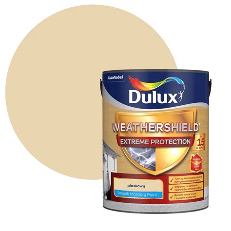 Dulux Weathershield Extreme Protection Piaskowy L Farba Do Elewacji