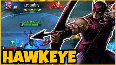 Marvel Super War Hawkeye Marksman Gameplay Youtube