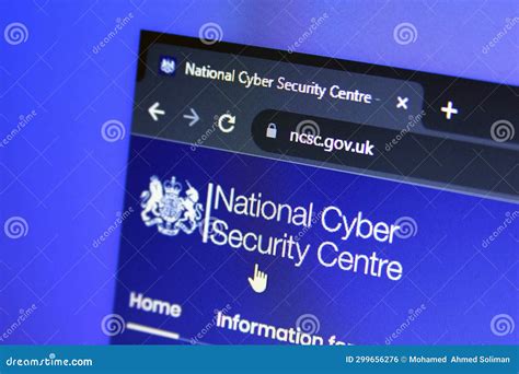 Ncsc Uk National Cyber Security Centre Editorial Photo Image Of