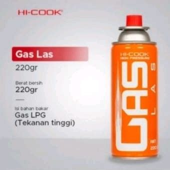 Jual Tabung Gas Las Portable Kaleng Tekanan Tinggi Hi Cook Shopee