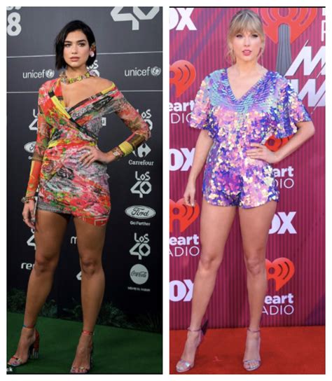 Dua Lipa Vs Taylor Swift R Celebbattles