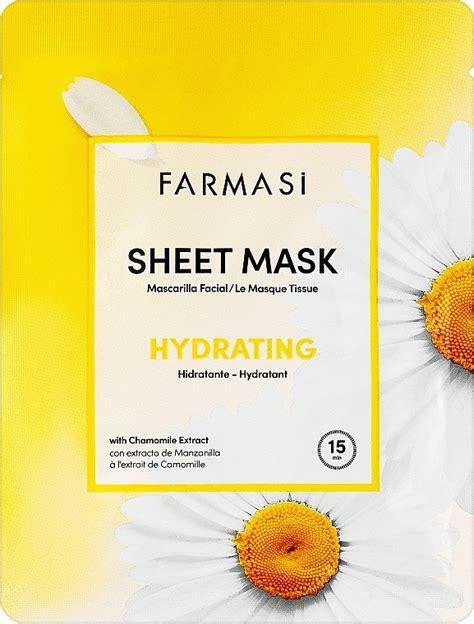 Farmasi Dr C Tuna Sheet Mask Hydrating Увлажняющая тканевая маска для