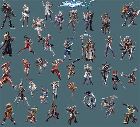 Soul Calibur Vi Characters By Caliburwarrior Soulcalibur Vi Hd