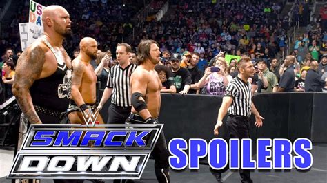 WWE SMACKDOWN 6 2 16 FULL SPOILERS YouTube