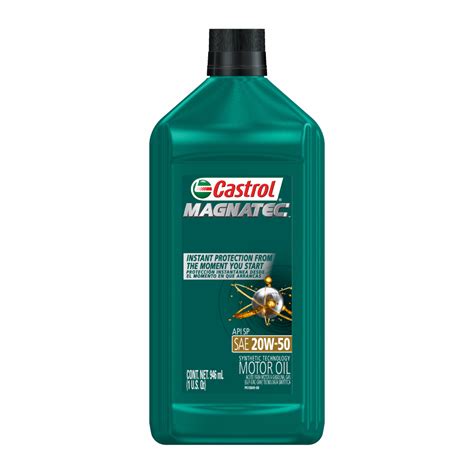 Aceite Para Motor De Gasolina SAE 20W 50 Castrol Magnatec 59 OFF