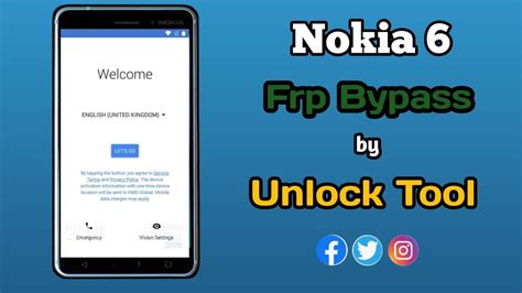 Nokia Frp Bypass By Unlock Tool Youtube