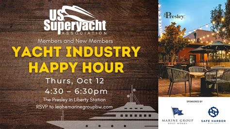 Southwest Regional Yacht Industry Happy Hour - Thurs. Oct. 12th