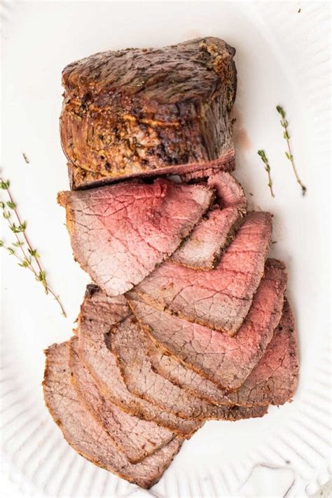 Herbed Air Fryer Roast Beef Quick And Simple Sunkissed Kitchen