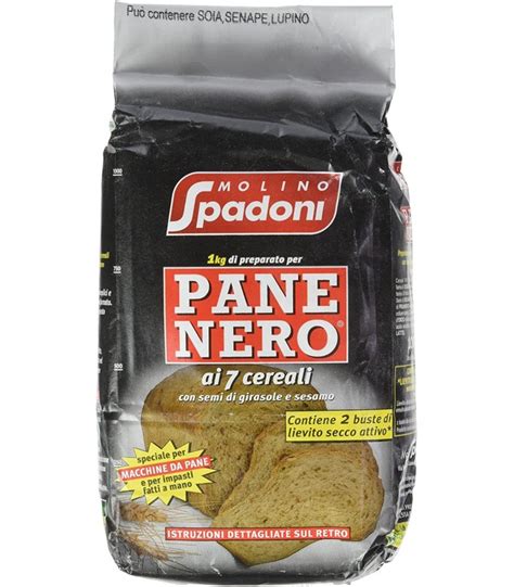 Molino Spadoni Farina Pane Nero Ai Cerali Da Kg