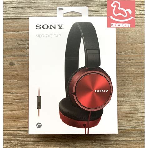 ของแท้ศูนย์ไทย Sony หูฟังแบบครอบหู รุ่น Mdr Zx310ap ประกันศูนย์โซนี่ไทย มีไมค์ที่สายคุยโทรศัพท์