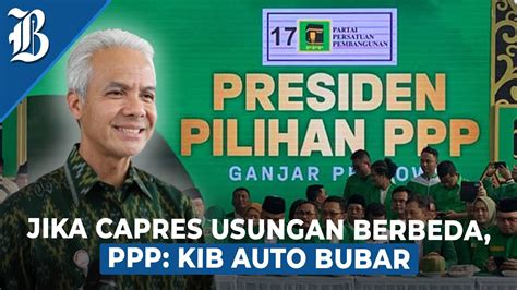 Sah Ppp Usung Ganjar Pranowo Jadi Capres 2024 Youtube