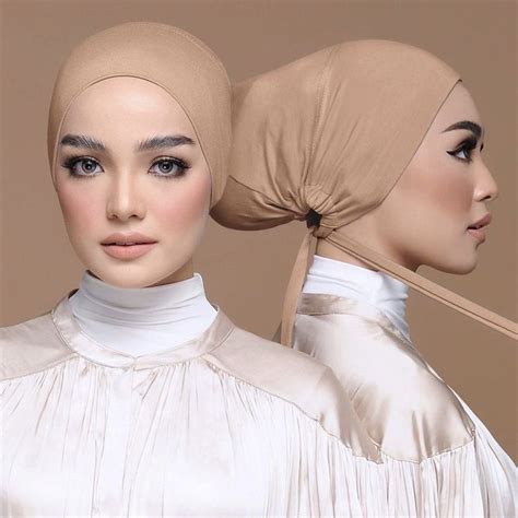 Motorhaube Kopftuch Wrap Turban Kappen Muslimischer Hijab Kopf Wickel