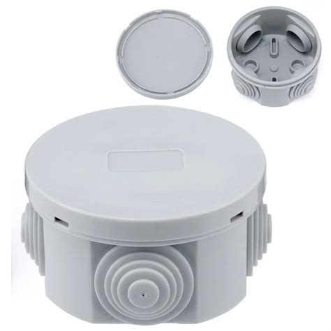 Pc Round Waterproof Weatherproof Junction Box Connection Indoor