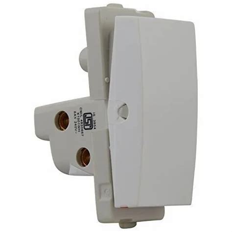 Unica Pure Schneider Opale A Way M White Modular Switch At Best