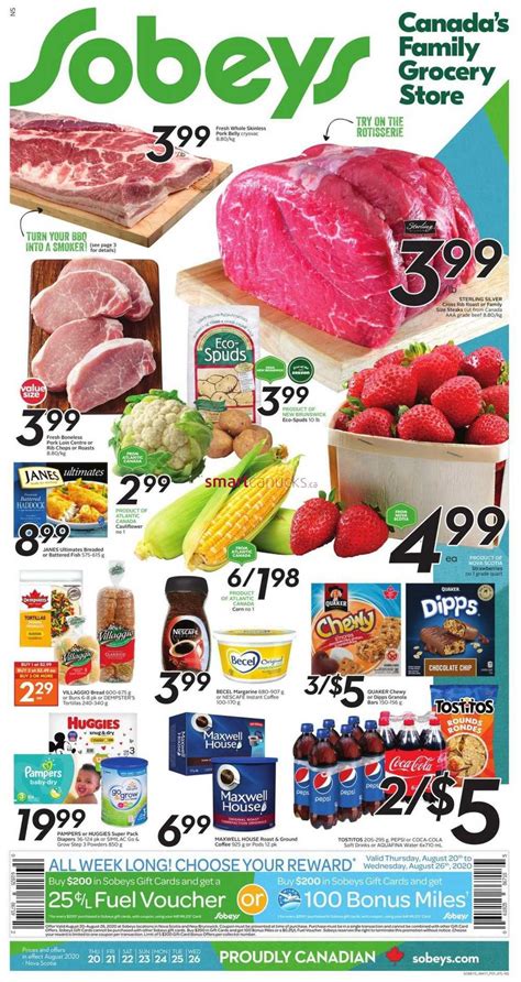 Sobeys Atlantic Flyer August To Sobeys Flyers Coupons