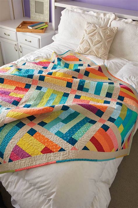 Belle Prairie Quilt Fons And Porter Quilts Colorful Quilts Quilt