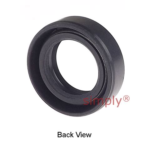 24x43x7mm Nitrile Rubber Double Lip Rotary Shaft Oil Seal With Garter