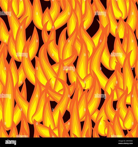 Abstract background of flame. Seamless pattern. Vector illustration Stock Vector Image & Art - Alamy