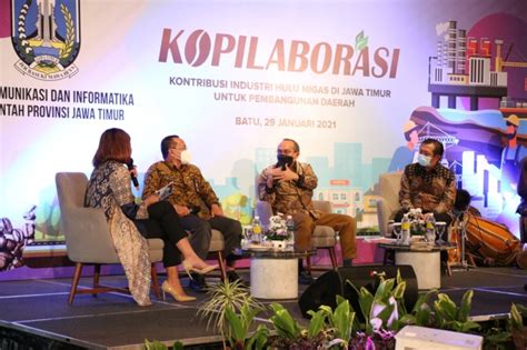 Infopublik Kopilaborasi Diskominfo Jatim Bahas Industri Hulu Migas